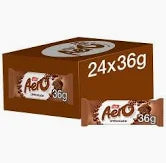Aero Bubbly Bar Milk 24 x 36g