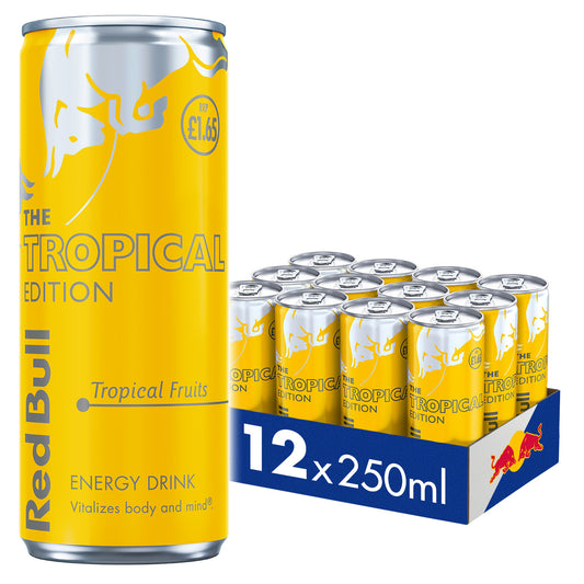 Red Bull 12 x 250ml Tropical Fruits PM £1.65