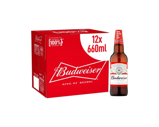 Budweiser 12 x 660ml
