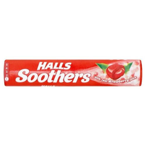 Halls Soothers Strawberry 20 x 45g