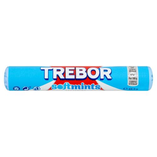 Trebor Soft Mints Spearmint 40 x 44.90g