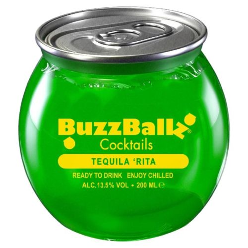 Buzzballz Cocktails Tequila Rita 12x200ml