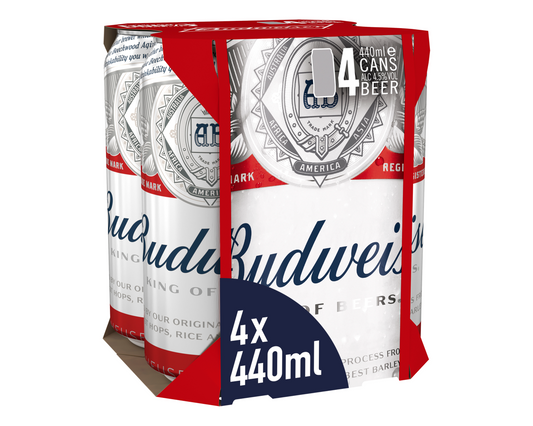 Budweiser 6 x 4 x440ml