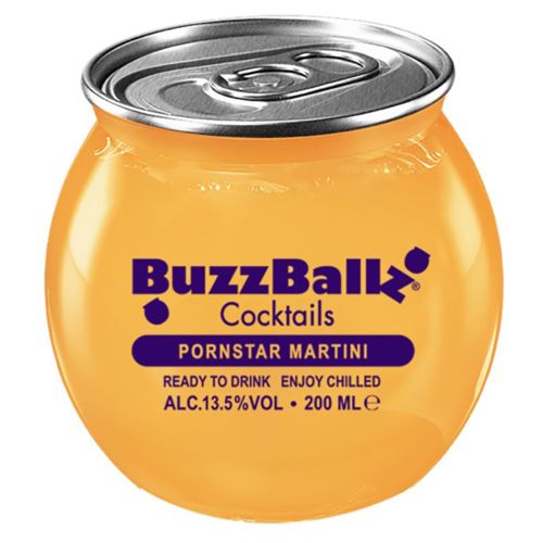 BuzzBallz Cocktails Pornstar Martini 12x200ml