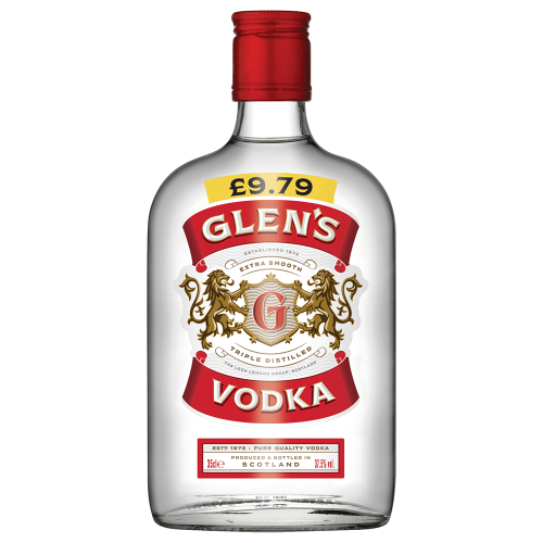 Glens Vodka 6 x 35cl PM £9.79