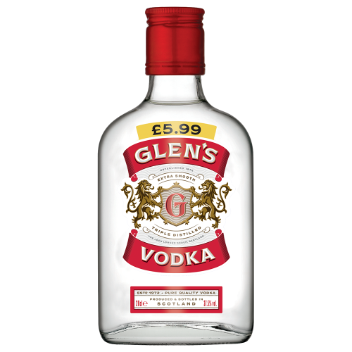 Glens Vodka 20cl PM £5.99