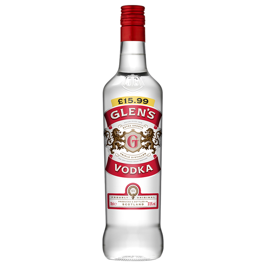 Glens Vodka 70cl PM £15.99