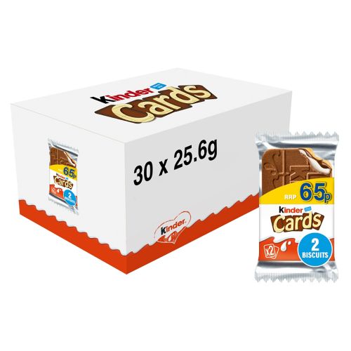 Kinder Cards T2 x 30 65P