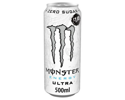 Monster 500ml Ultra White PM £1.65 12 x 500ml