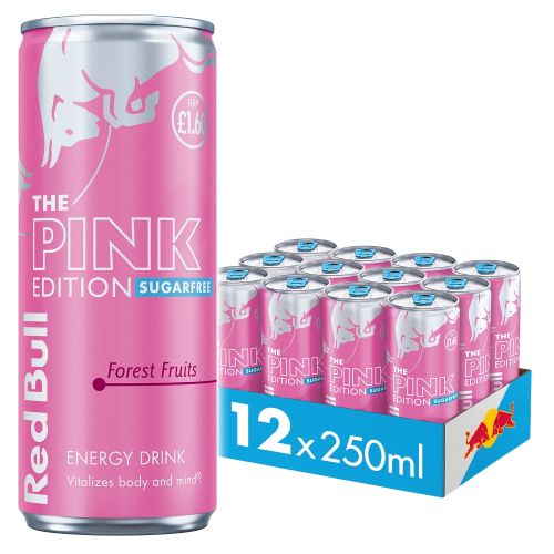 Red Bull 250ml SF Pink PM £1.60