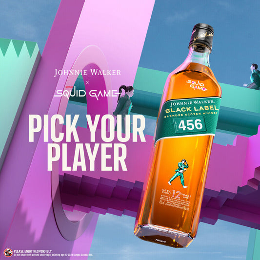 JW Black Label 6 x 70cl Squid Game