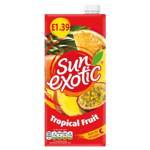 Sun Exotic 1 Liter Tropical PM 1.39 12 x 1 Ltr