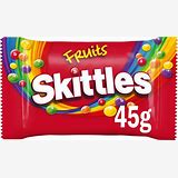 Skittles Fruit Plain Pack 36 x 45g
