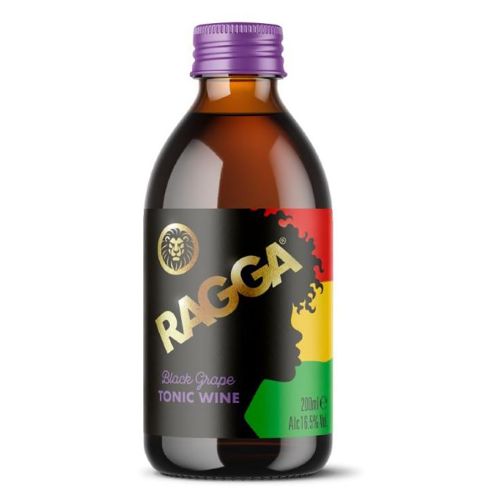 Ragga Black Grape 6 x 200ml 16.5% Abv